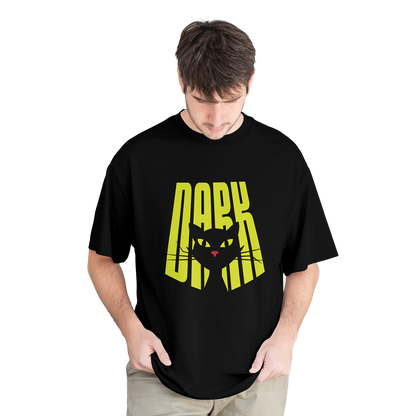 Dark Cat Oversized T-Shirt