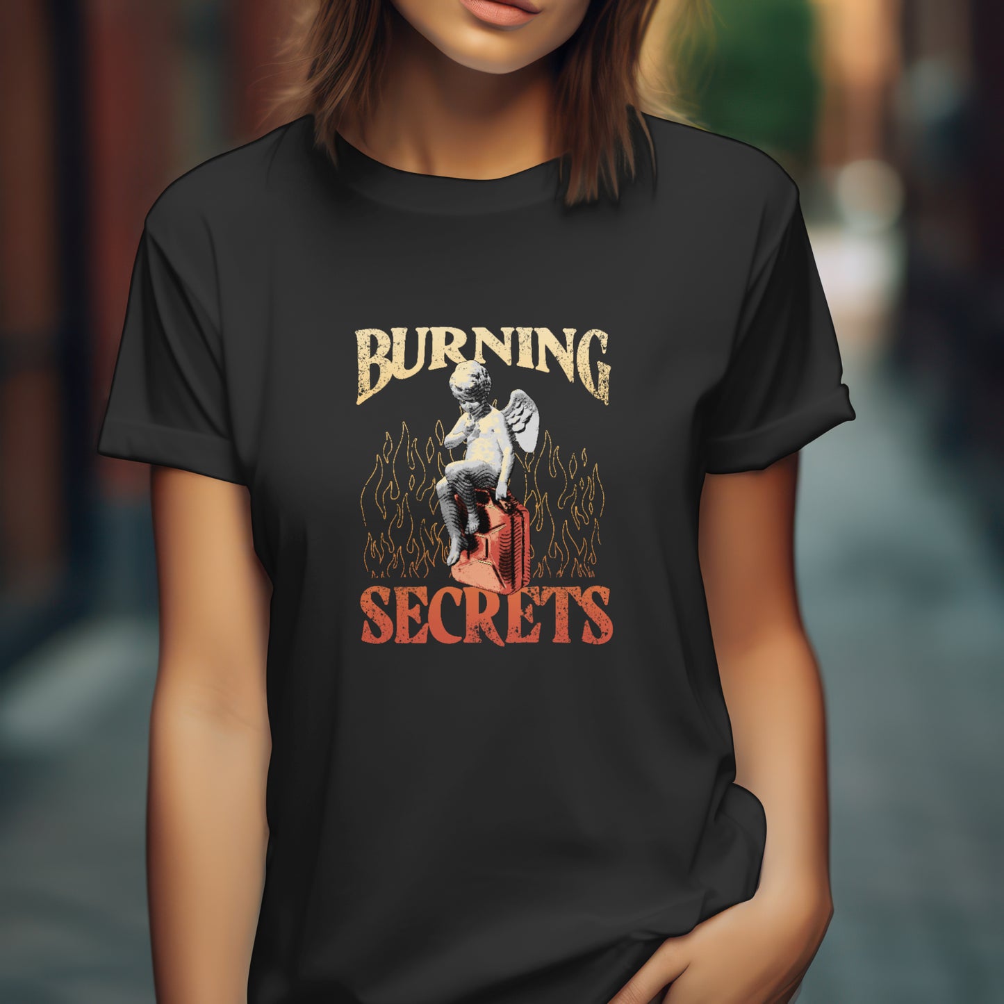 Burning Secrets Unisex Regular Fit Tshirt